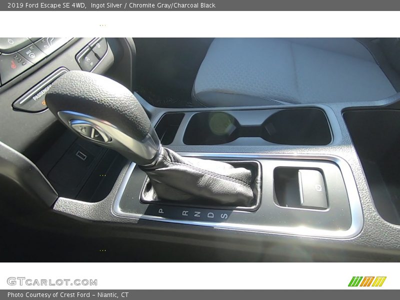 Ingot Silver / Chromite Gray/Charcoal Black 2019 Ford Escape SE 4WD