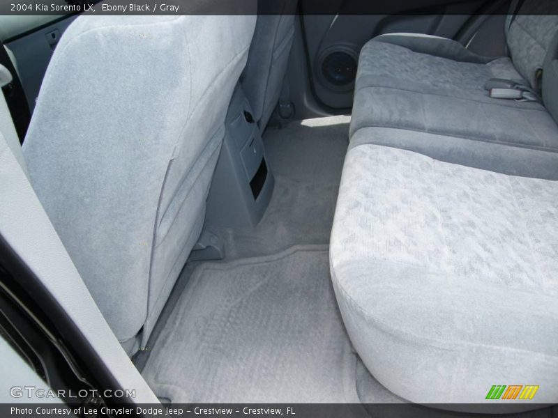 Ebony Black / Gray 2004 Kia Sorento LX
