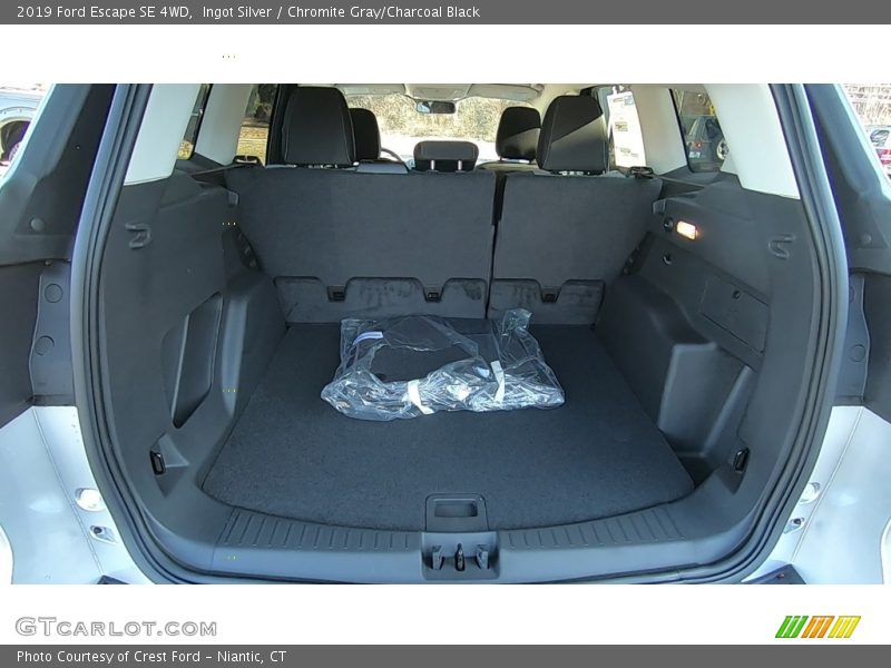 Ingot Silver / Chromite Gray/Charcoal Black 2019 Ford Escape SE 4WD