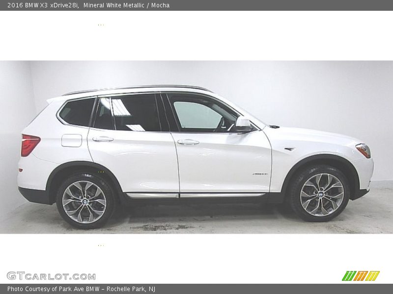 Mineral White Metallic / Mocha 2016 BMW X3 xDrive28i