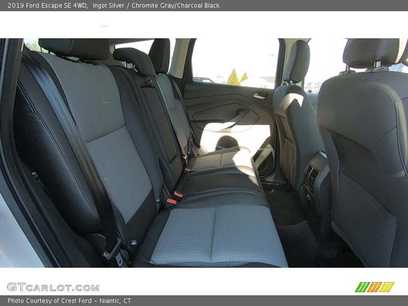 Ingot Silver / Chromite Gray/Charcoal Black 2019 Ford Escape SE 4WD