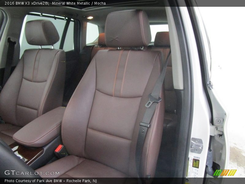 Mineral White Metallic / Mocha 2016 BMW X3 xDrive28i