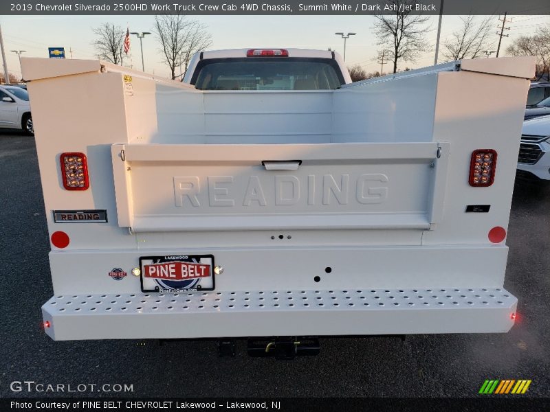 Summit White / Dark Ash/Jet Black 2019 Chevrolet Silverado 2500HD Work Truck Crew Cab 4WD Chassis