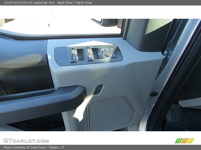 Ingot Silver / Earth Gray 2018 Ford F150 XL SuperCab 4x4