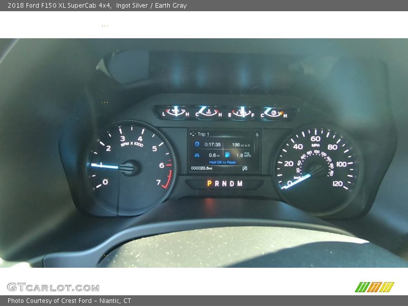 Ingot Silver / Earth Gray 2018 Ford F150 XL SuperCab 4x4