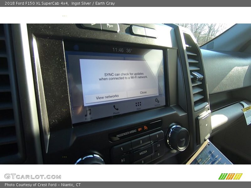 Ingot Silver / Earth Gray 2018 Ford F150 XL SuperCab 4x4