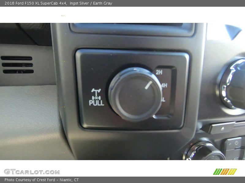 Ingot Silver / Earth Gray 2018 Ford F150 XL SuperCab 4x4