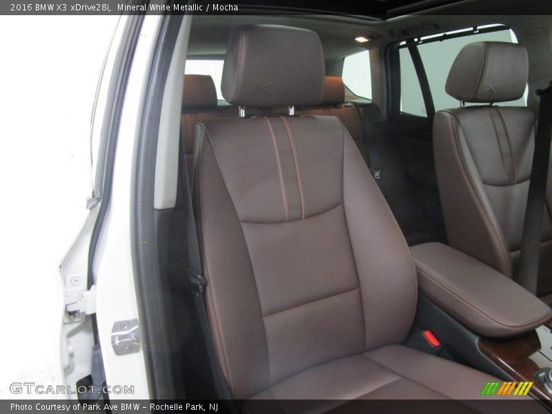 Mineral White Metallic / Mocha 2016 BMW X3 xDrive28i