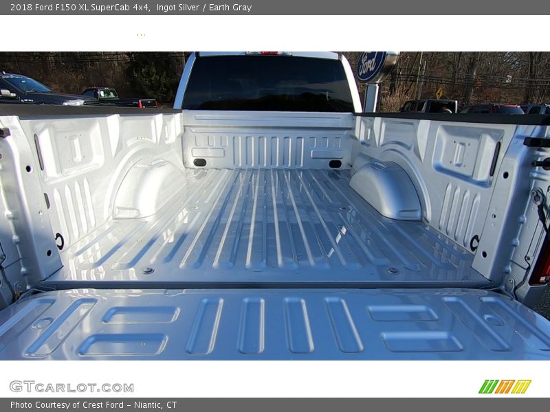Ingot Silver / Earth Gray 2018 Ford F150 XL SuperCab 4x4