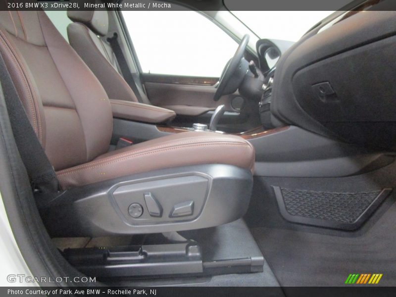 Mineral White Metallic / Mocha 2016 BMW X3 xDrive28i