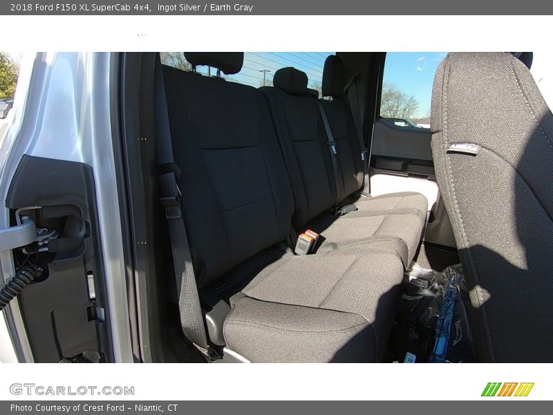 Ingot Silver / Earth Gray 2018 Ford F150 XL SuperCab 4x4