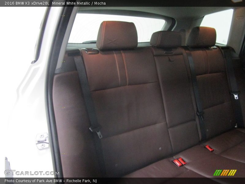 Mineral White Metallic / Mocha 2016 BMW X3 xDrive28i