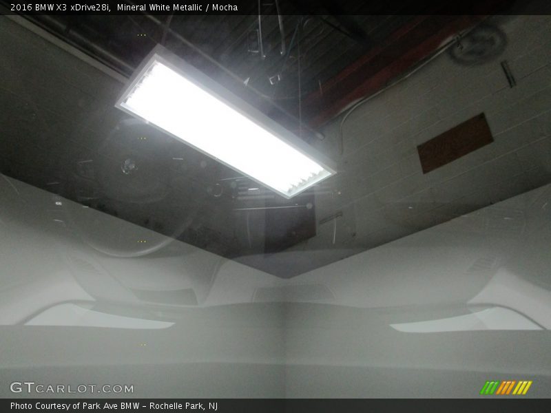 Mineral White Metallic / Mocha 2016 BMW X3 xDrive28i