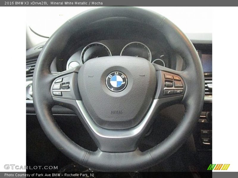 Mineral White Metallic / Mocha 2016 BMW X3 xDrive28i