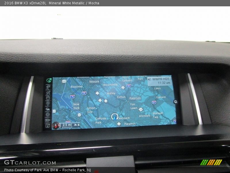 Mineral White Metallic / Mocha 2016 BMW X3 xDrive28i