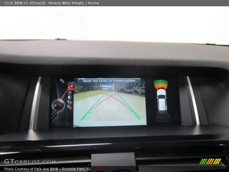 Mineral White Metallic / Mocha 2016 BMW X3 xDrive28i