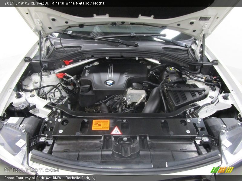Mineral White Metallic / Mocha 2016 BMW X3 xDrive28i