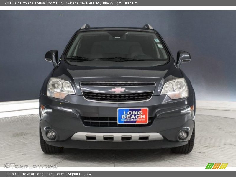 Cyber Gray Metallic / Black/Light Titanium 2013 Chevrolet Captiva Sport LTZ