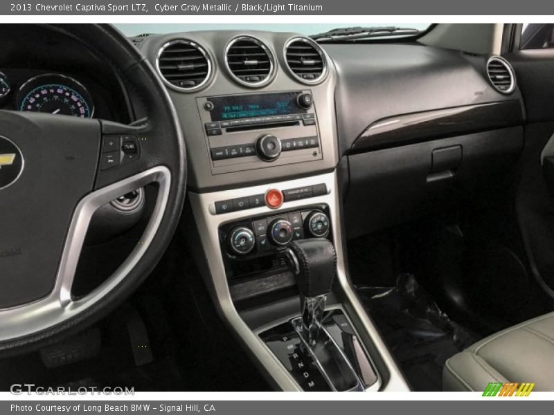 Cyber Gray Metallic / Black/Light Titanium 2013 Chevrolet Captiva Sport LTZ