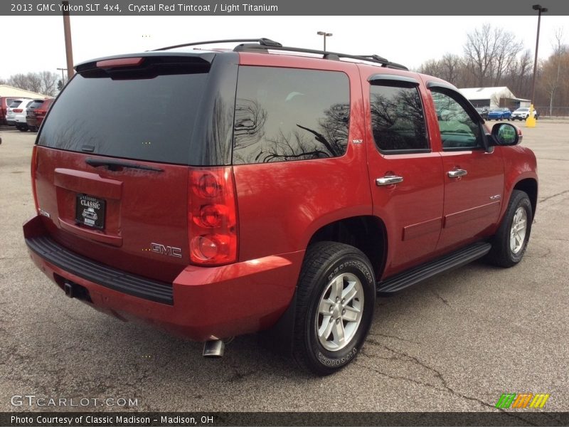 Crystal Red Tintcoat / Light Titanium 2013 GMC Yukon SLT 4x4