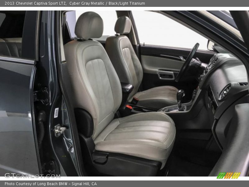 Cyber Gray Metallic / Black/Light Titanium 2013 Chevrolet Captiva Sport LTZ