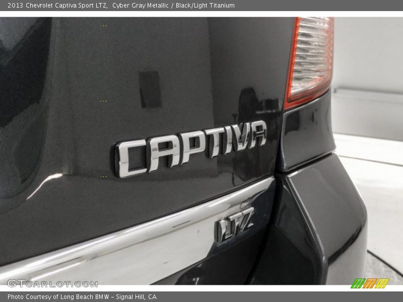 Cyber Gray Metallic / Black/Light Titanium 2013 Chevrolet Captiva Sport LTZ
