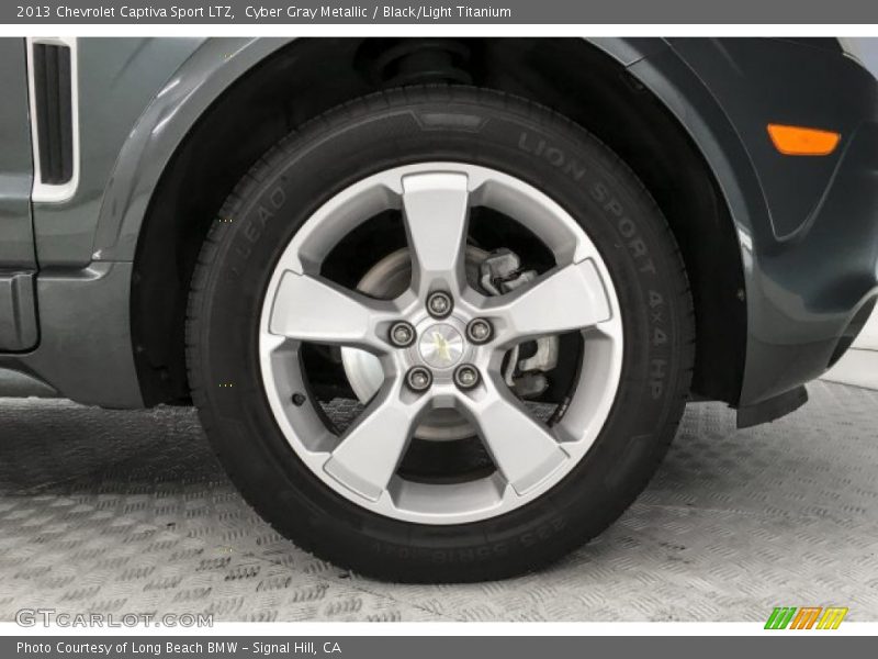 Cyber Gray Metallic / Black/Light Titanium 2013 Chevrolet Captiva Sport LTZ