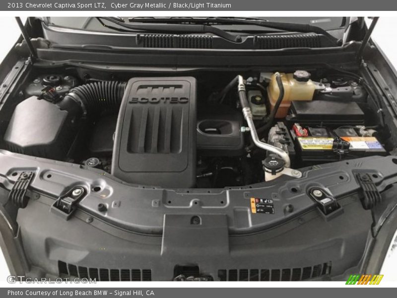 Cyber Gray Metallic / Black/Light Titanium 2013 Chevrolet Captiva Sport LTZ