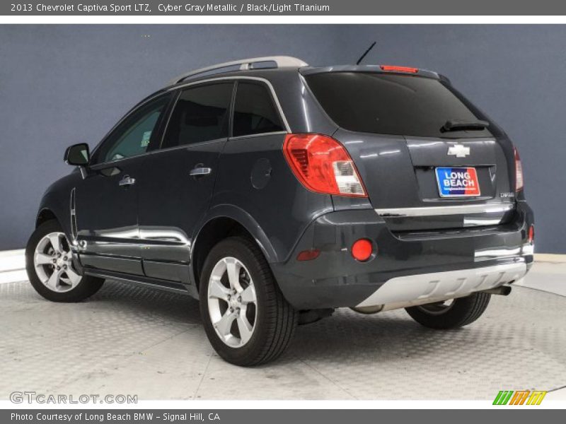 Cyber Gray Metallic / Black/Light Titanium 2013 Chevrolet Captiva Sport LTZ