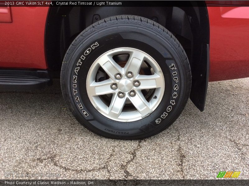 Crystal Red Tintcoat / Light Titanium 2013 GMC Yukon SLT 4x4
