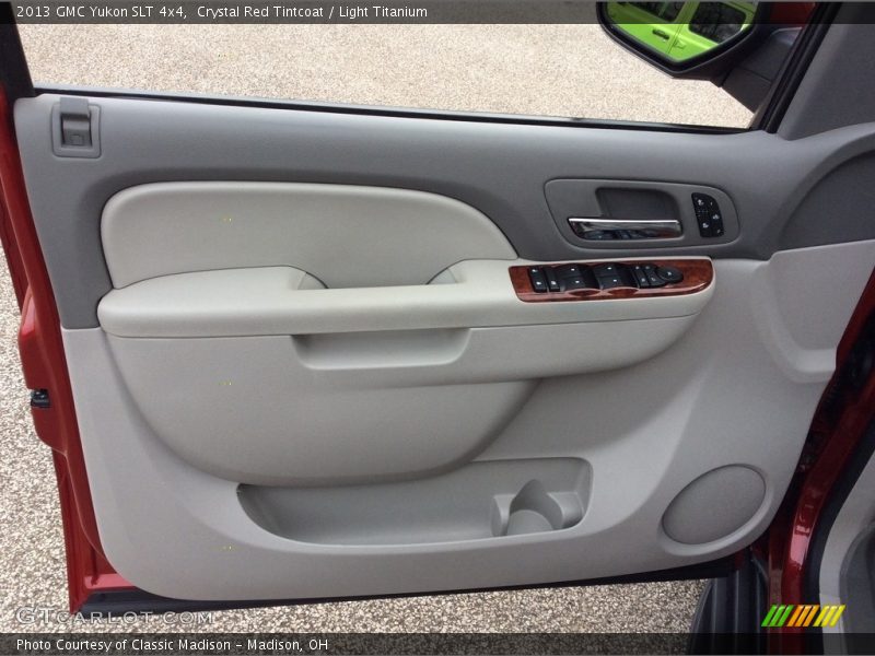 Crystal Red Tintcoat / Light Titanium 2013 GMC Yukon SLT 4x4