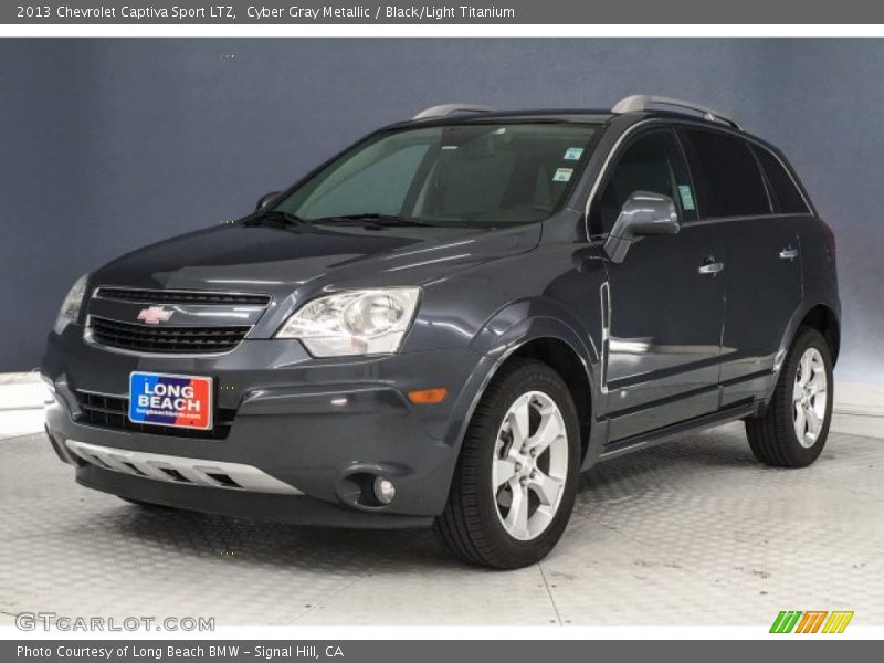 Cyber Gray Metallic / Black/Light Titanium 2013 Chevrolet Captiva Sport LTZ