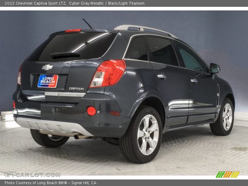 Cyber Gray Metallic / Black/Light Titanium 2013 Chevrolet Captiva Sport LTZ