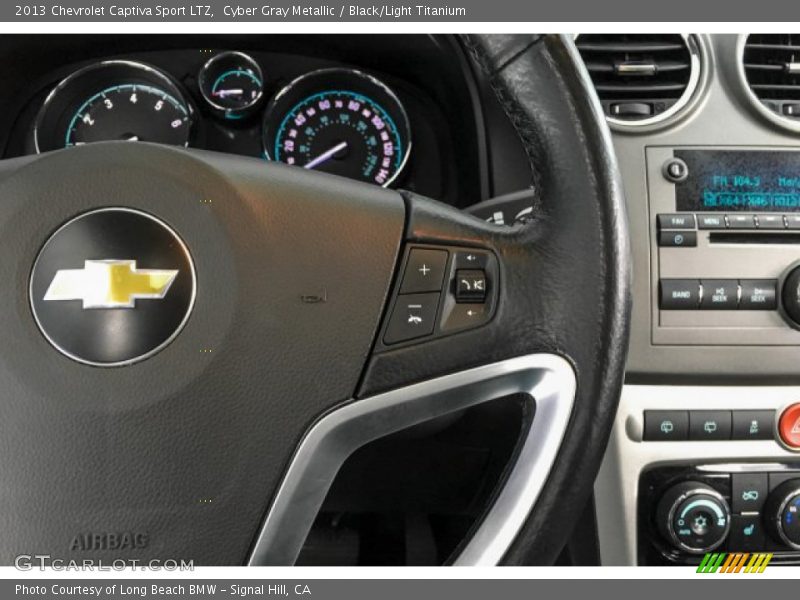 Cyber Gray Metallic / Black/Light Titanium 2013 Chevrolet Captiva Sport LTZ