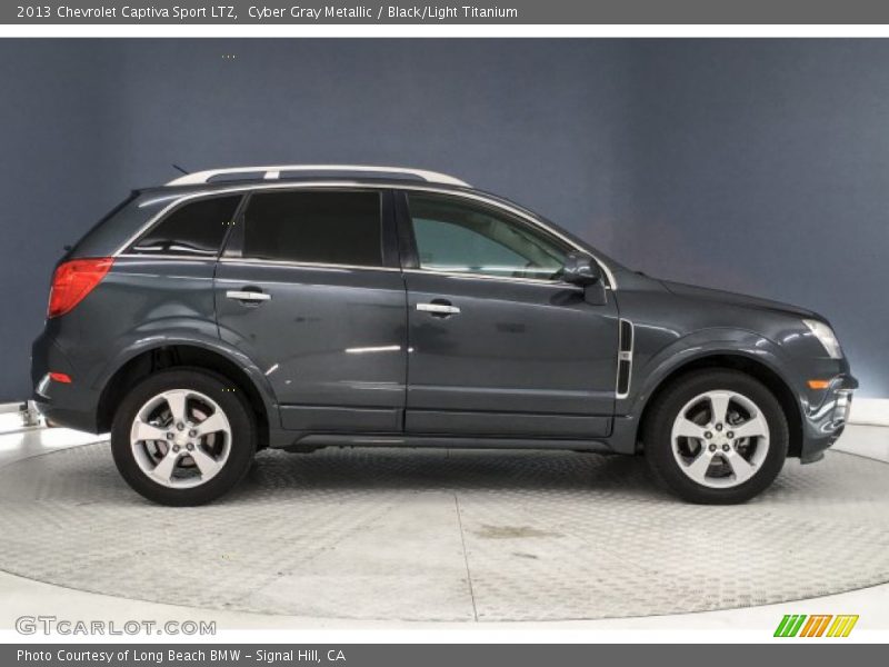 Cyber Gray Metallic / Black/Light Titanium 2013 Chevrolet Captiva Sport LTZ