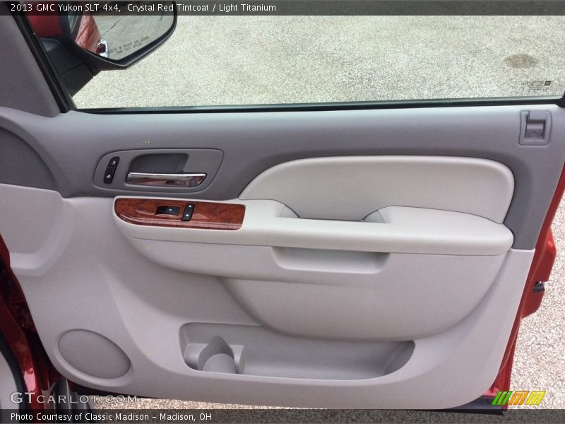 Crystal Red Tintcoat / Light Titanium 2013 GMC Yukon SLT 4x4