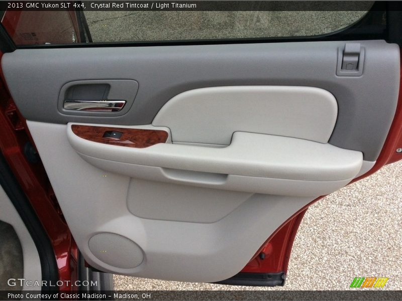 Crystal Red Tintcoat / Light Titanium 2013 GMC Yukon SLT 4x4