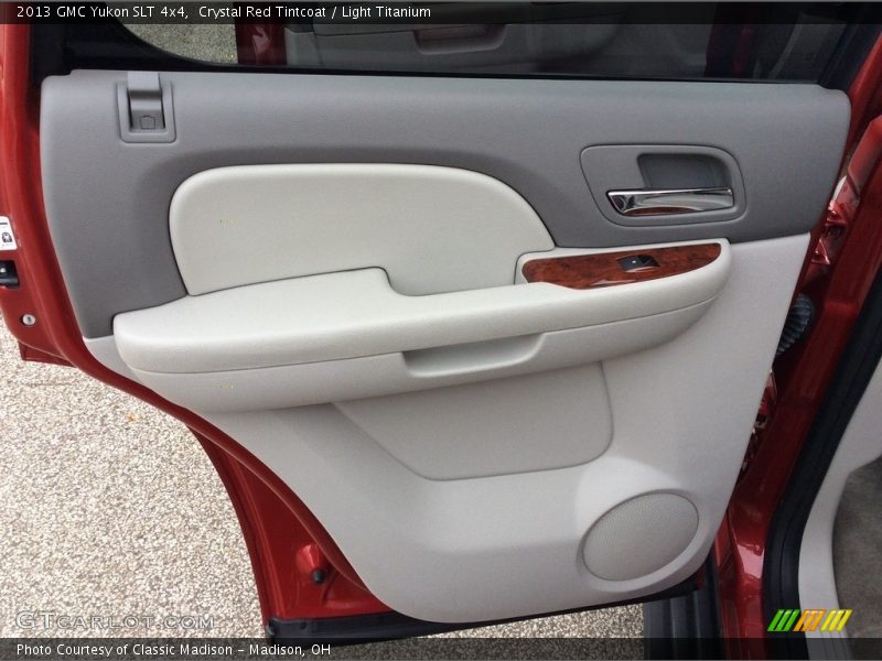 Crystal Red Tintcoat / Light Titanium 2013 GMC Yukon SLT 4x4