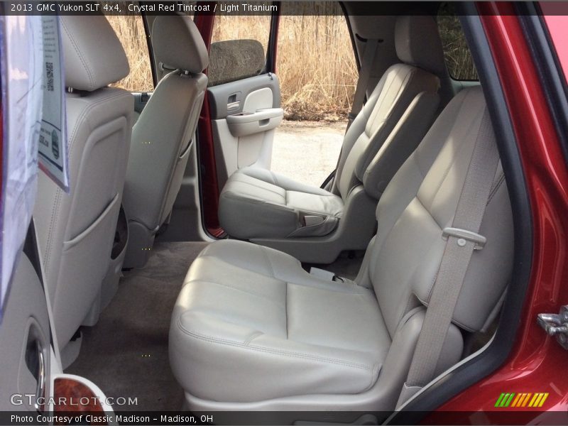Crystal Red Tintcoat / Light Titanium 2013 GMC Yukon SLT 4x4