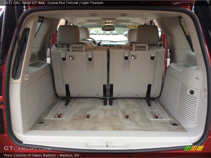 Crystal Red Tintcoat / Light Titanium 2013 GMC Yukon SLT 4x4