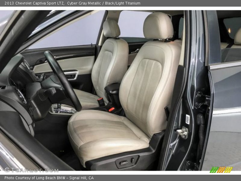 Cyber Gray Metallic / Black/Light Titanium 2013 Chevrolet Captiva Sport LTZ