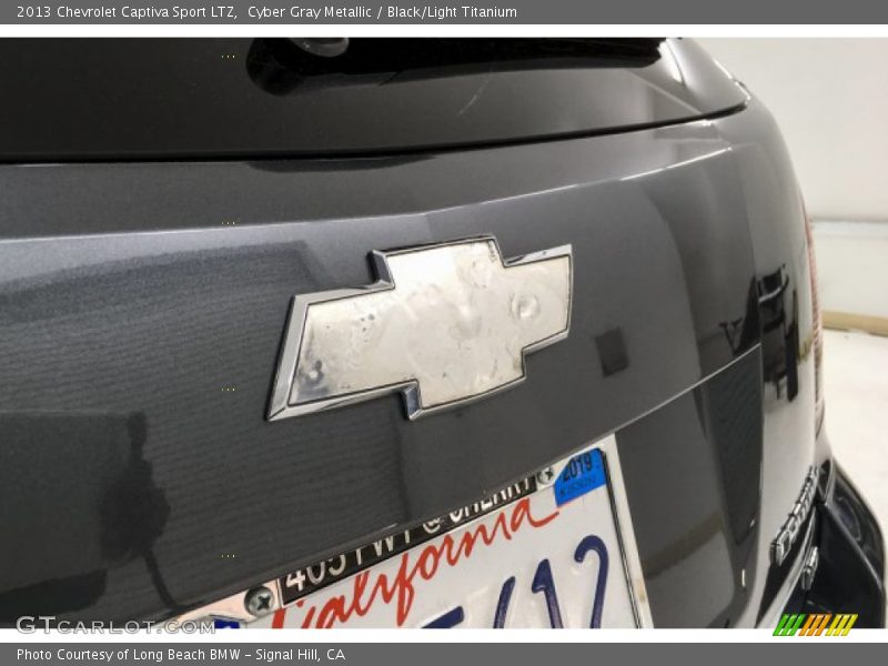 Cyber Gray Metallic / Black/Light Titanium 2013 Chevrolet Captiva Sport LTZ