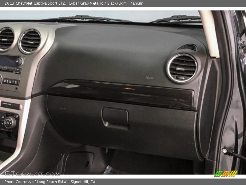 Cyber Gray Metallic / Black/Light Titanium 2013 Chevrolet Captiva Sport LTZ