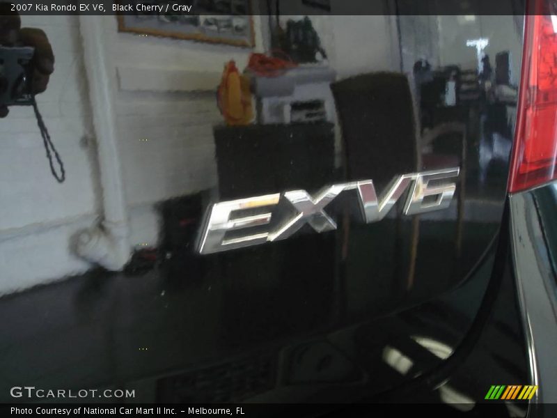 Black Cherry / Gray 2007 Kia Rondo EX V6