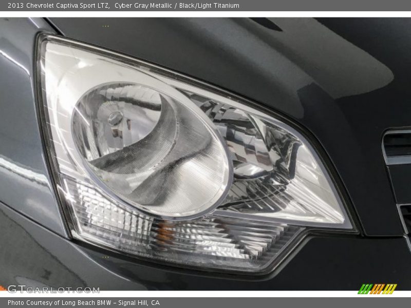 Cyber Gray Metallic / Black/Light Titanium 2013 Chevrolet Captiva Sport LTZ