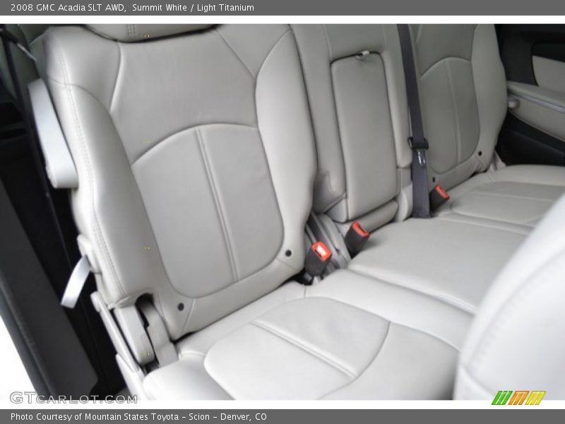 Summit White / Light Titanium 2008 GMC Acadia SLT AWD