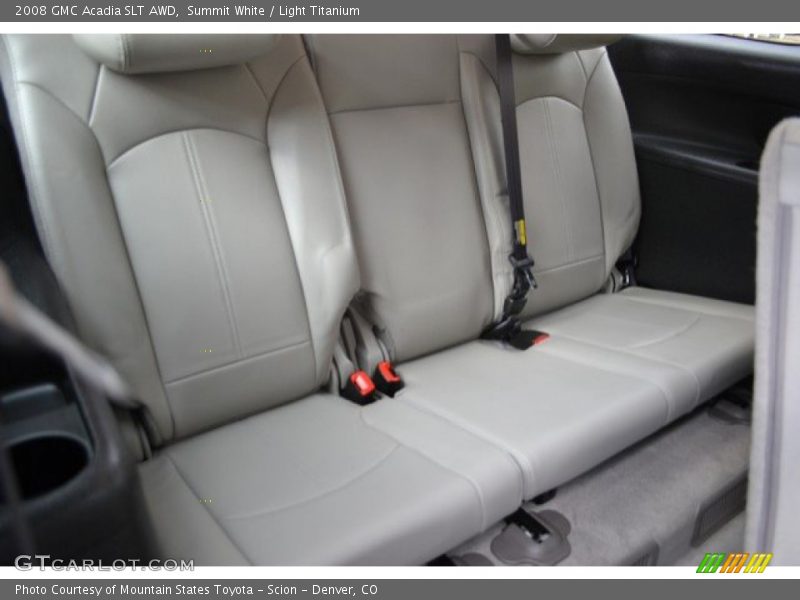 Summit White / Light Titanium 2008 GMC Acadia SLT AWD