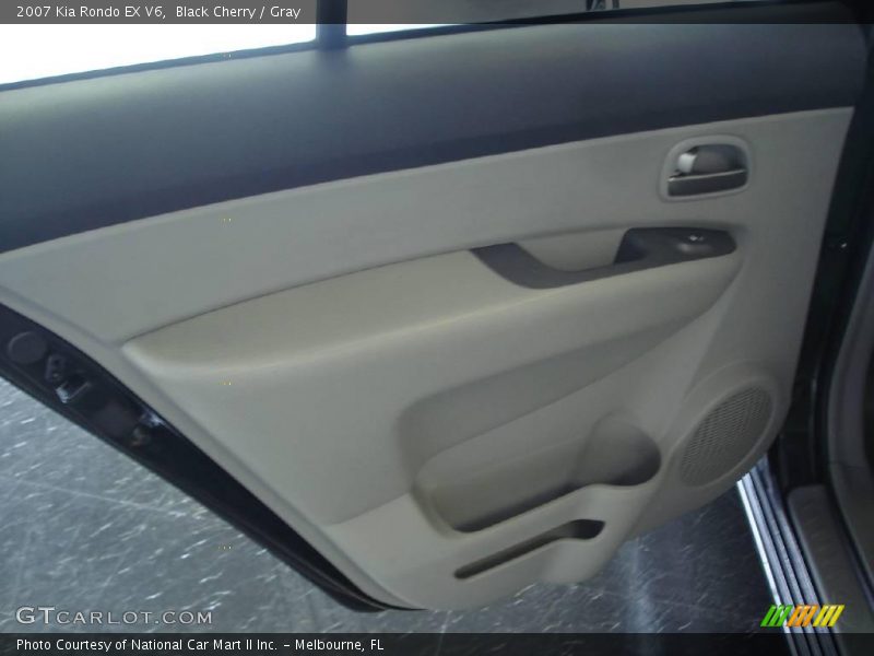 Black Cherry / Gray 2007 Kia Rondo EX V6