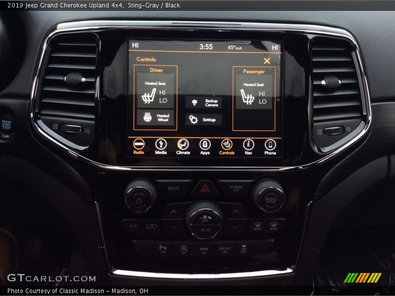 Sting-Gray / Black 2019 Jeep Grand Cherokee Upland 4x4