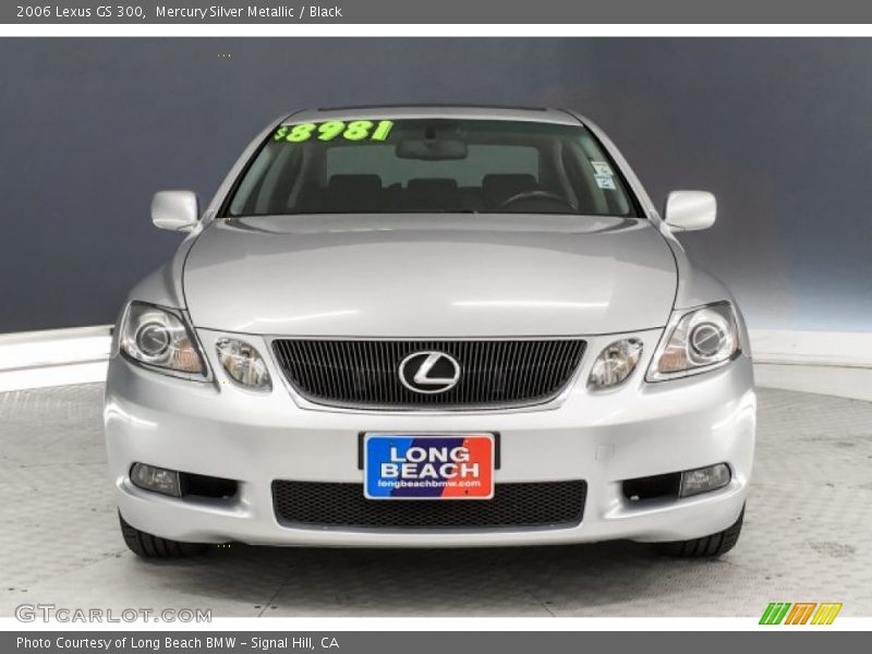 Mercury Silver Metallic / Black 2006 Lexus GS 300